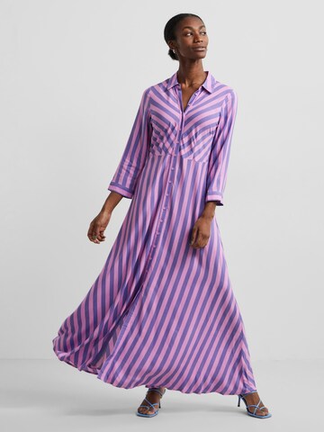 Y.A.S Košilové šaty 'Savanna' – fialová