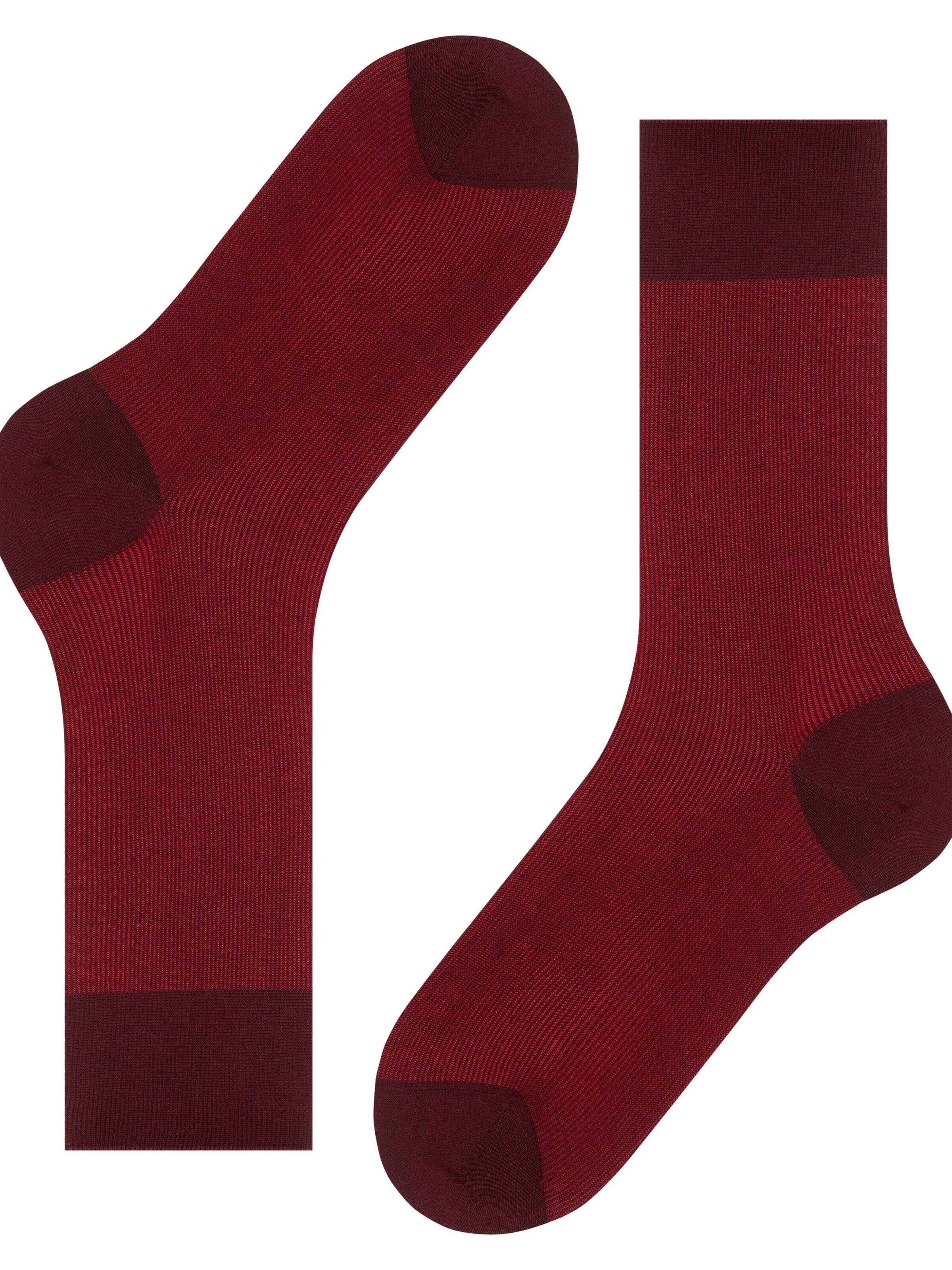 FALKE Socken 'Fine Shadow'‌ in Rot