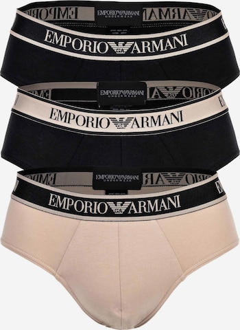 Emporio Armani Slip in Beige: predná strana