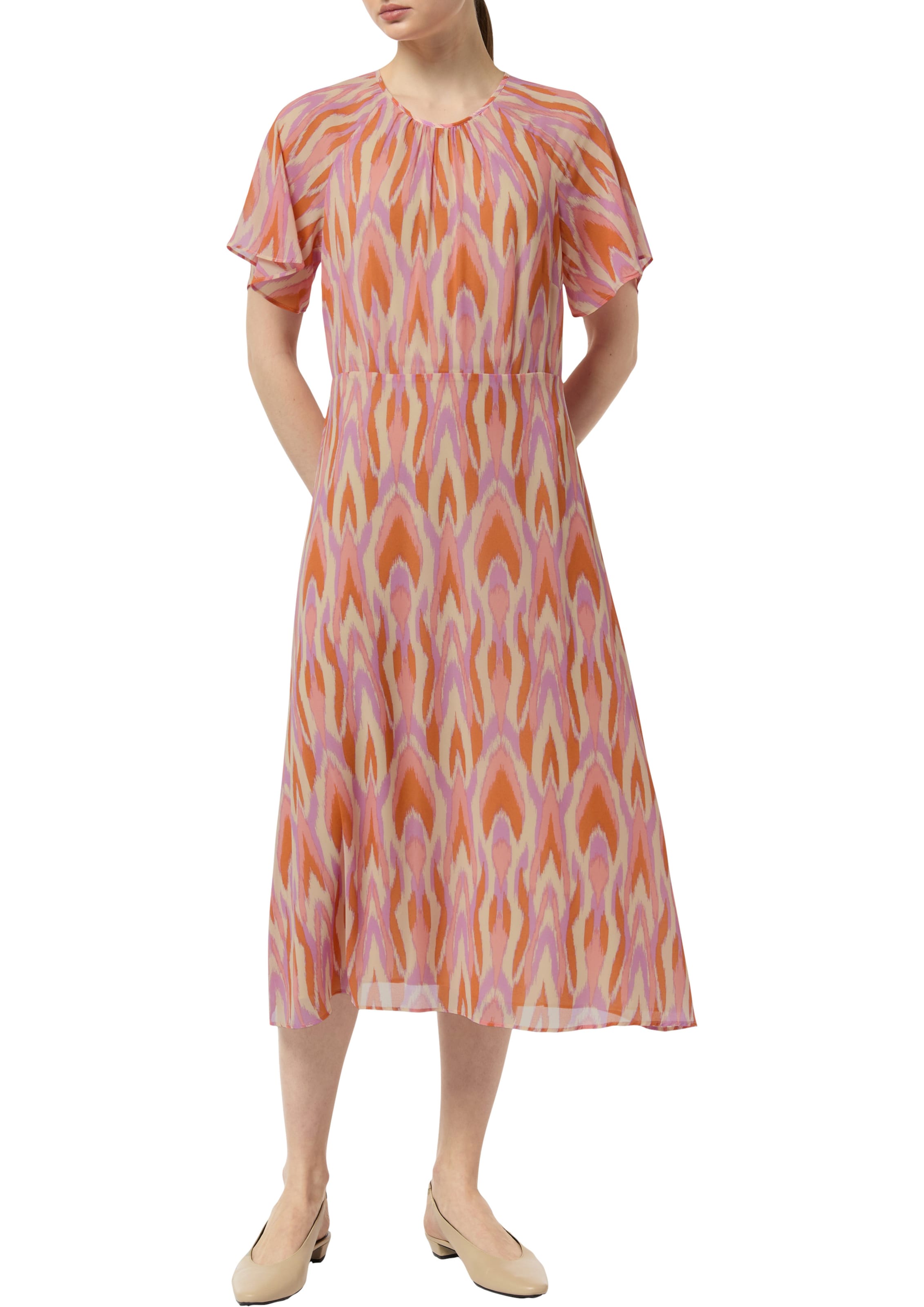 COMMA Jurk in Oranje