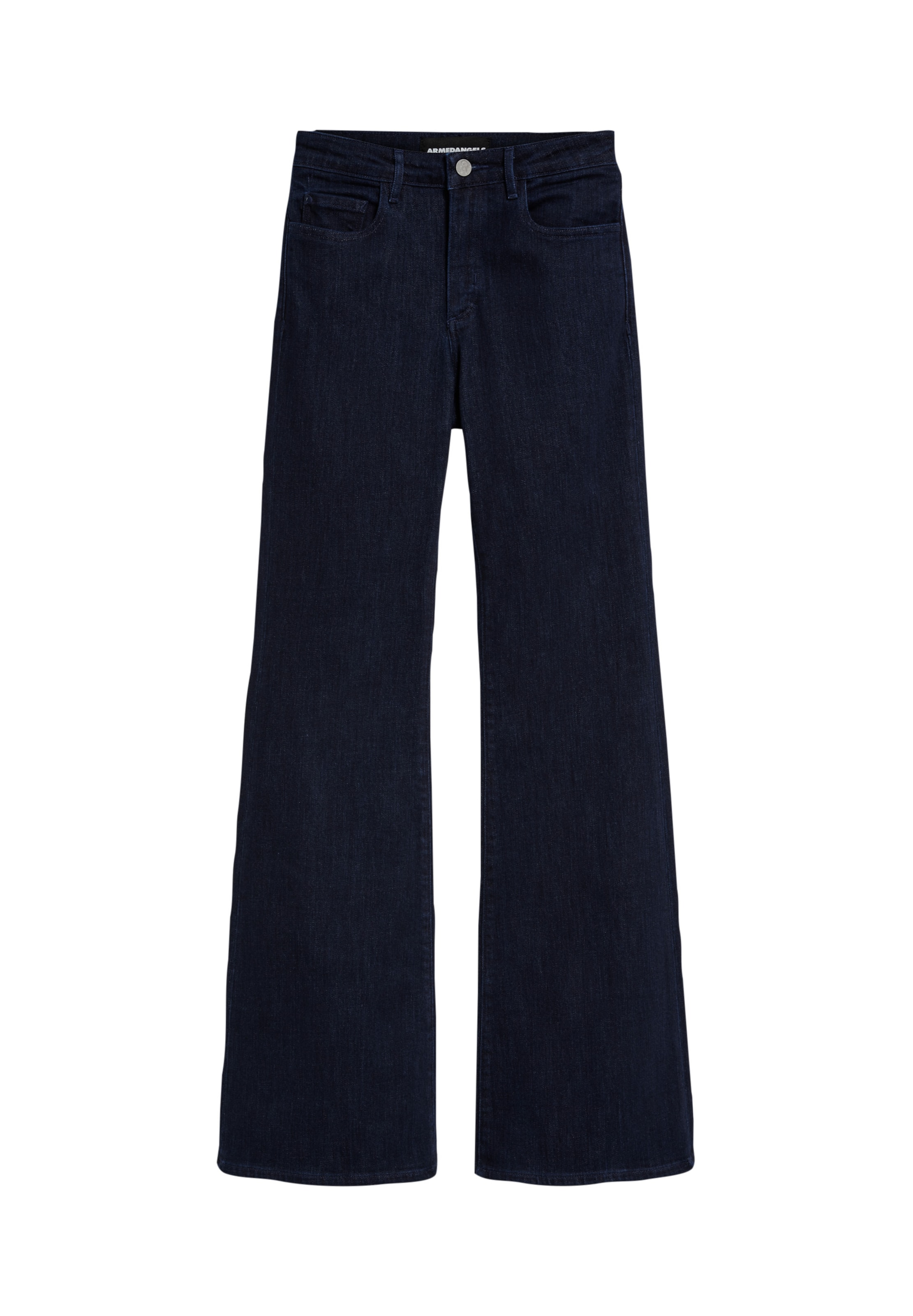 ARMEDANGELS Широки крачоли Дънки 'Anamaa' в синьо: отпред