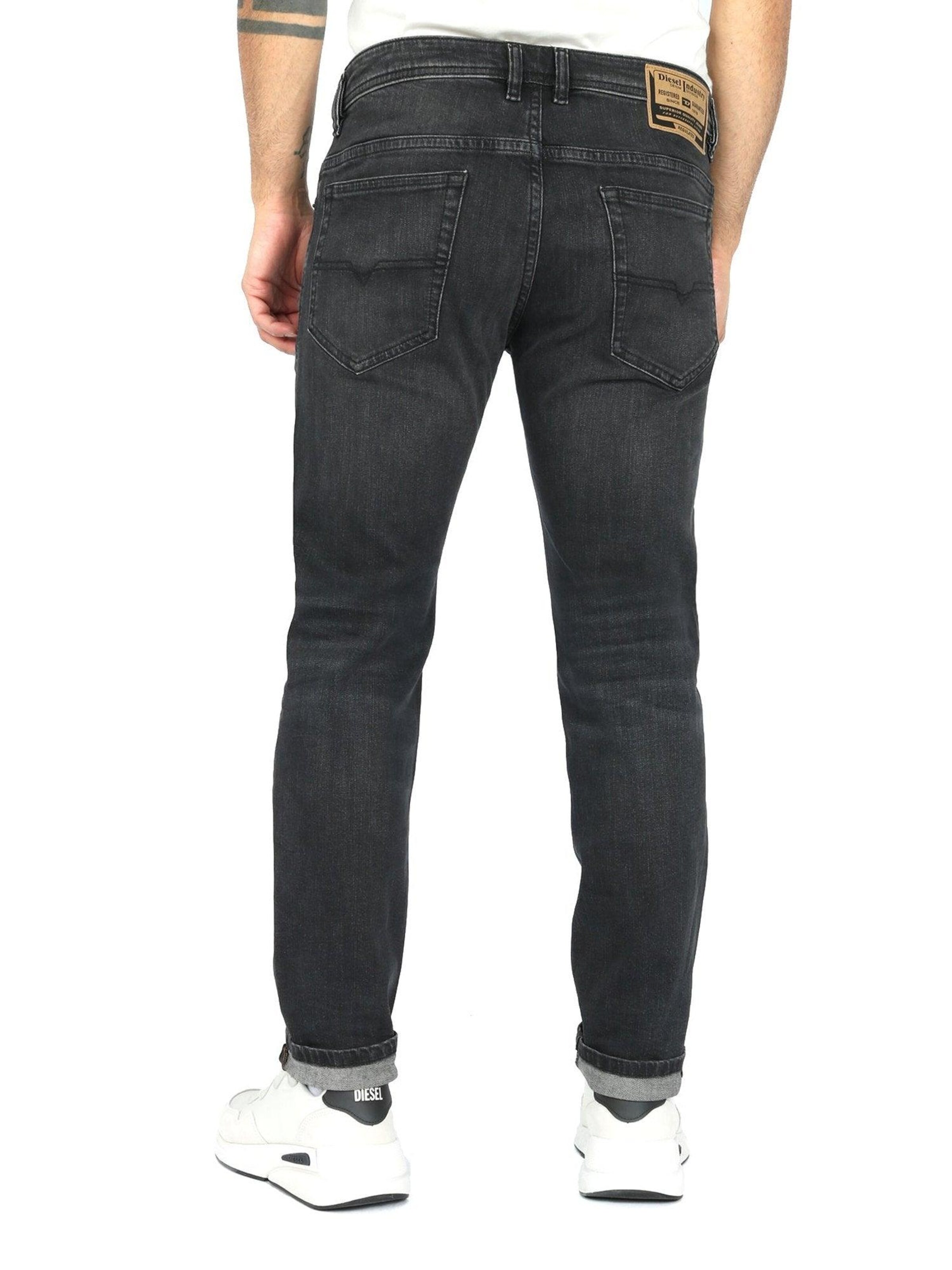 DIESEL Slimfit Jeans 'THOMMER-R' in Grijs