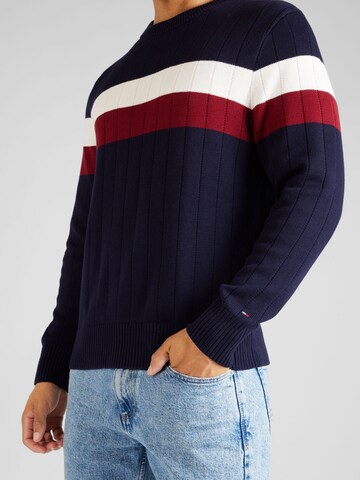 TOMMY HILFIGER Pullover in Blau