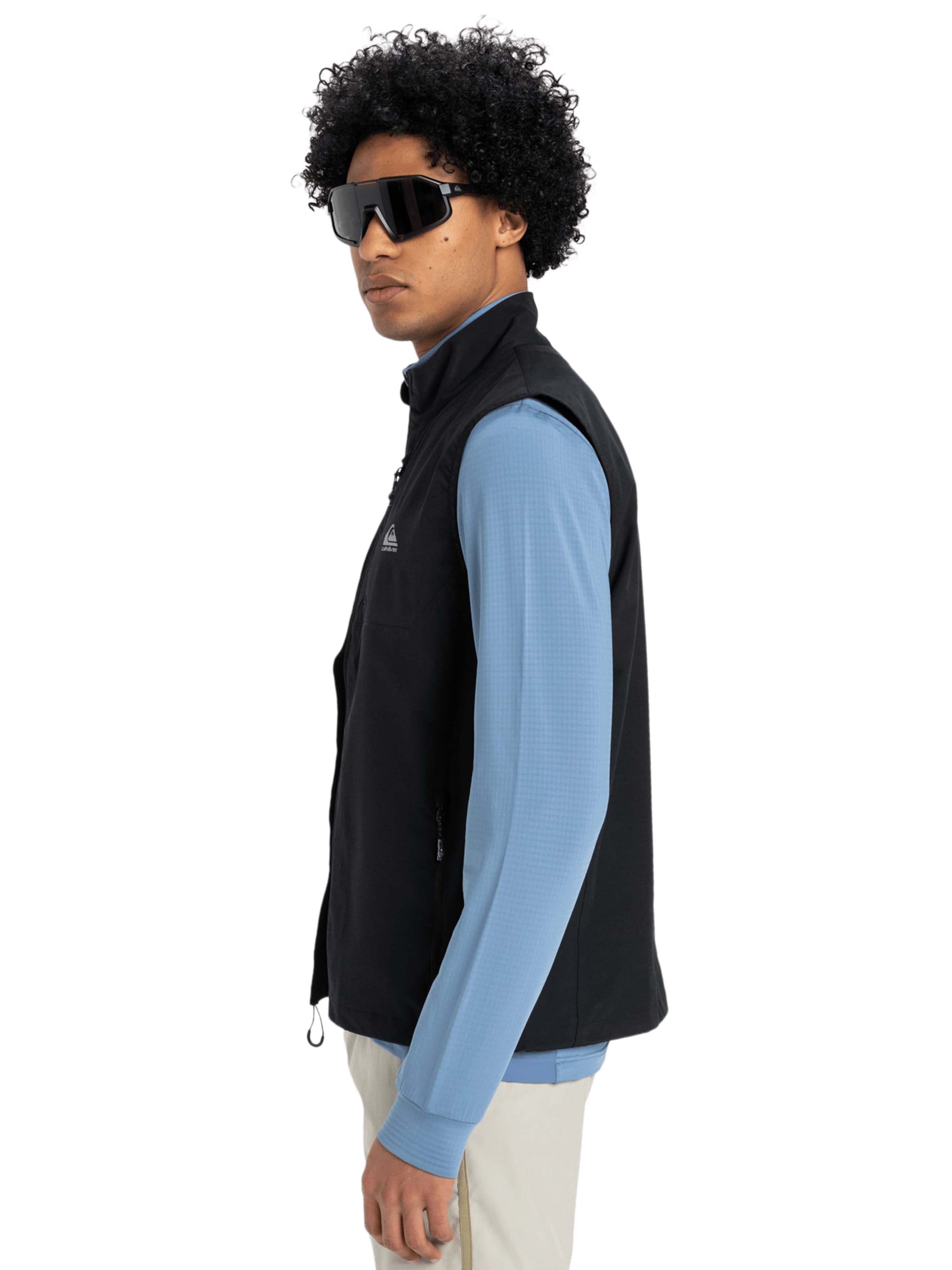 Gilet 'Early Start' QUIKSILVER en noir