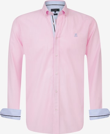 Camicia 'Patty' di Sir Raymond Tailor in rosa: frontale