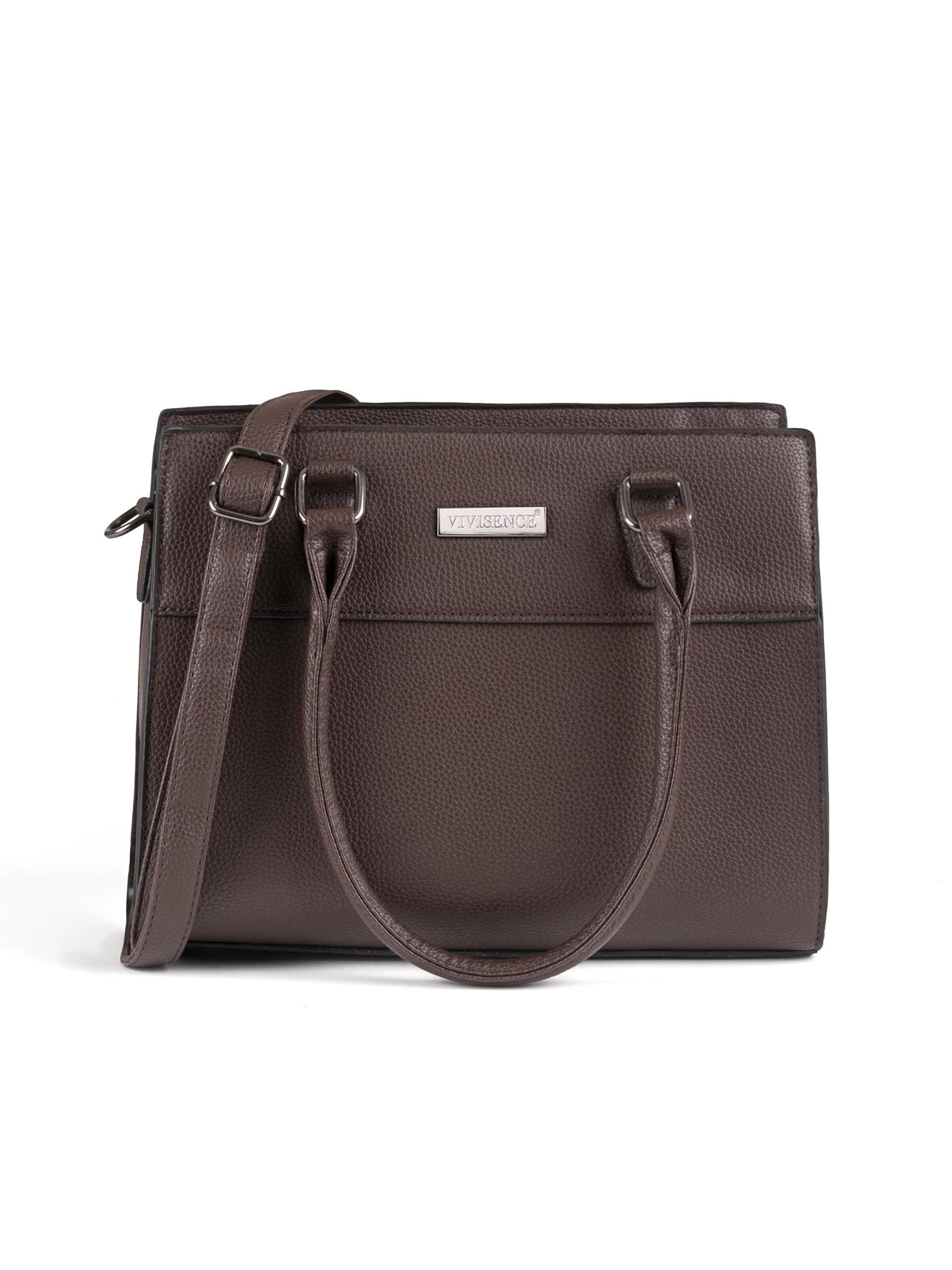 Vivisence Handbag 'T0016' in Brown: front