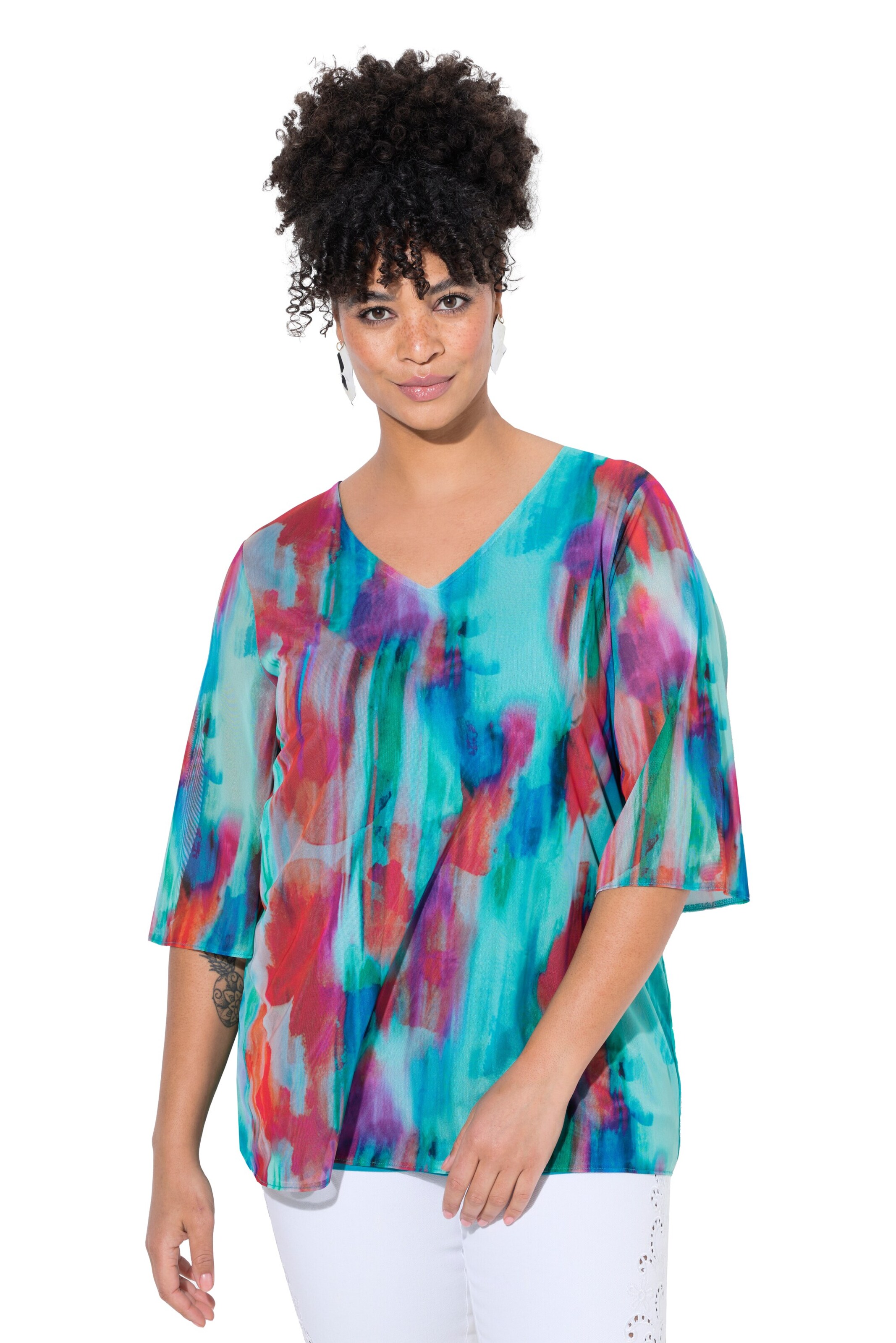 MIAMODA Bluse in Grün: Vorderseite