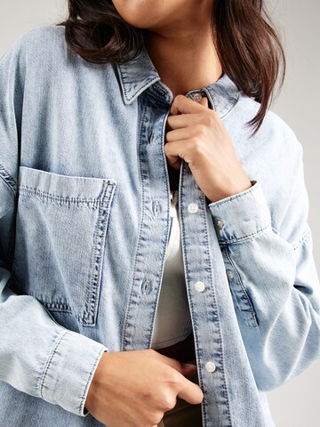Camicia da donna 'TACOMA' di MUSTANG in blu