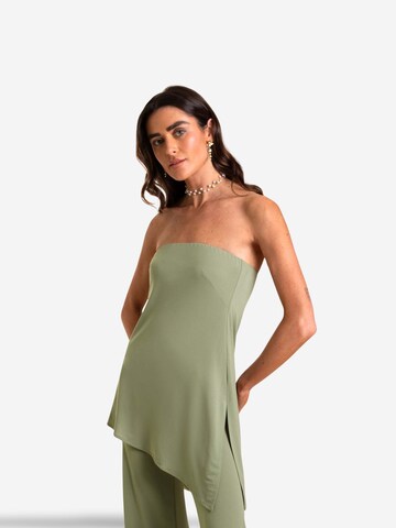 THE-ARE Top in Green: front