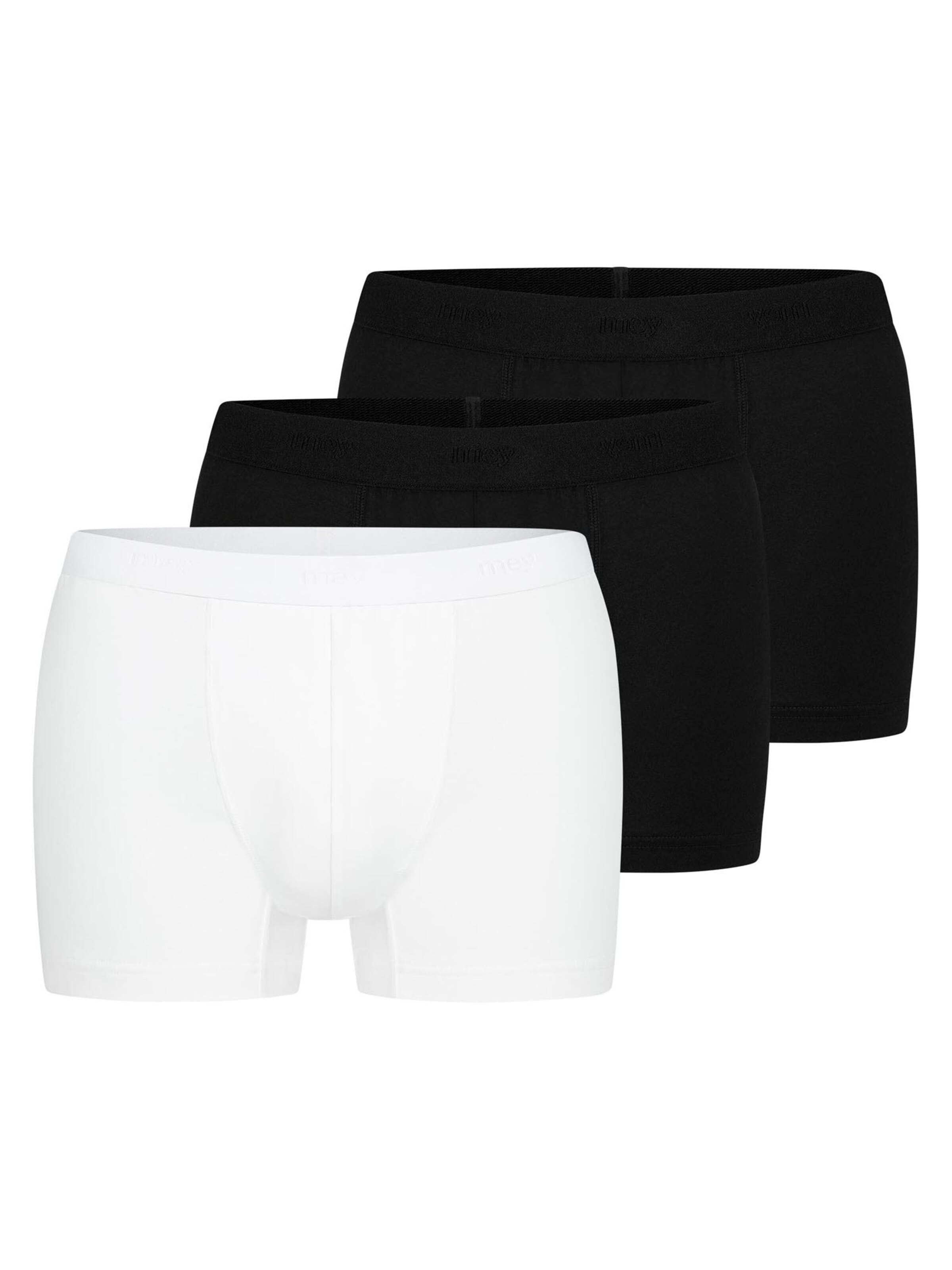 Mey Boxer shorts 'Comfort Cotton' in Black: front
