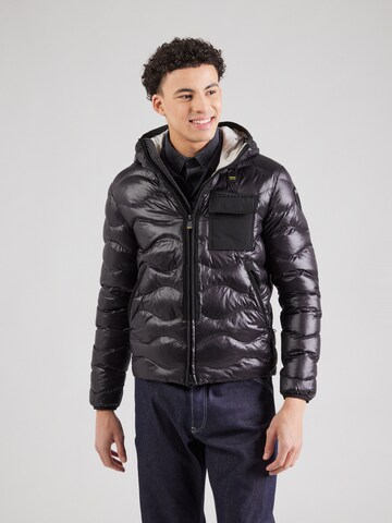 Blauer.USA Jacke 'BRYANT' in Schwarz: Vorderseite