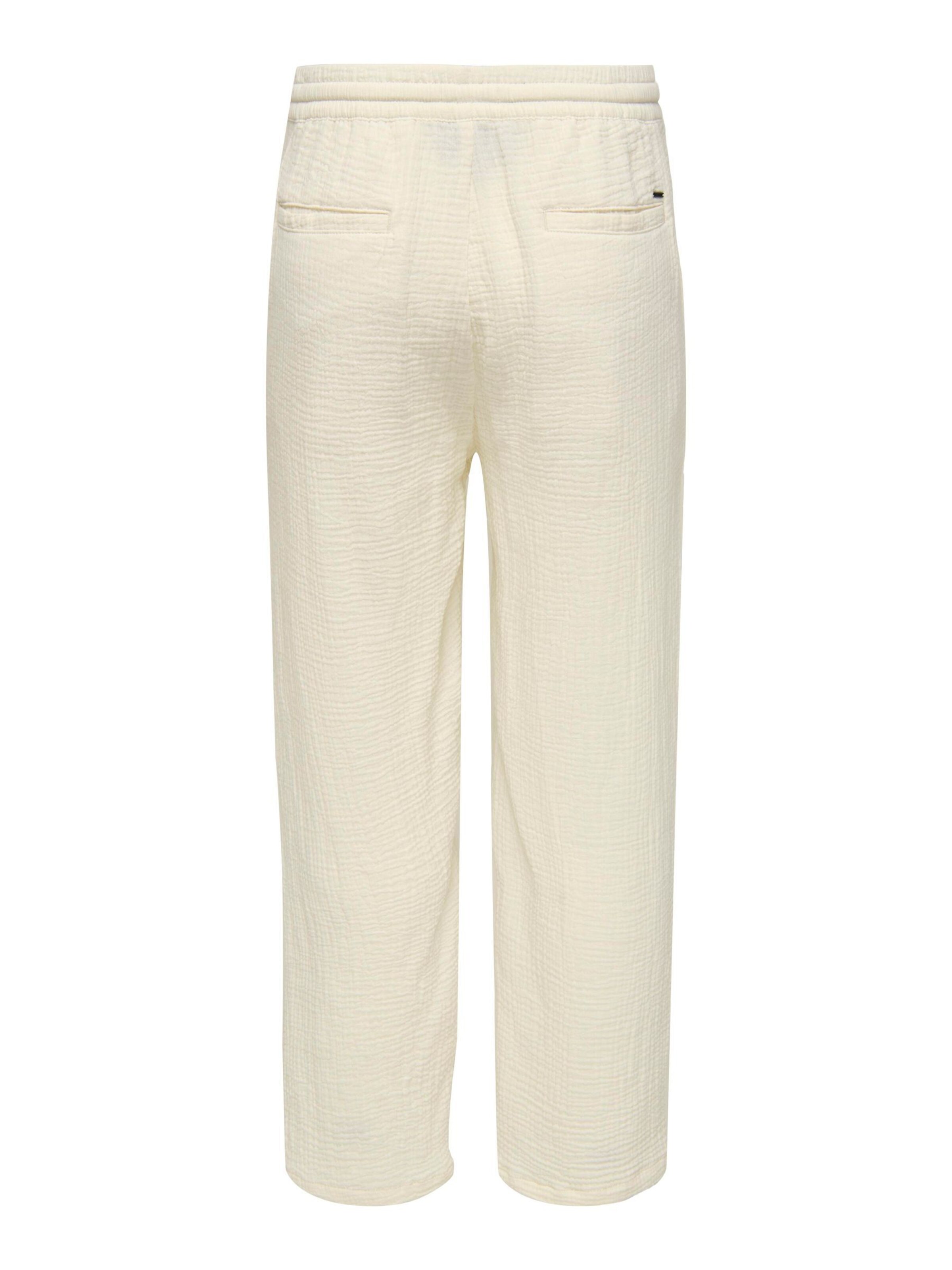 Only & Sons Loose fit Pants 'ONSSINUS' in White