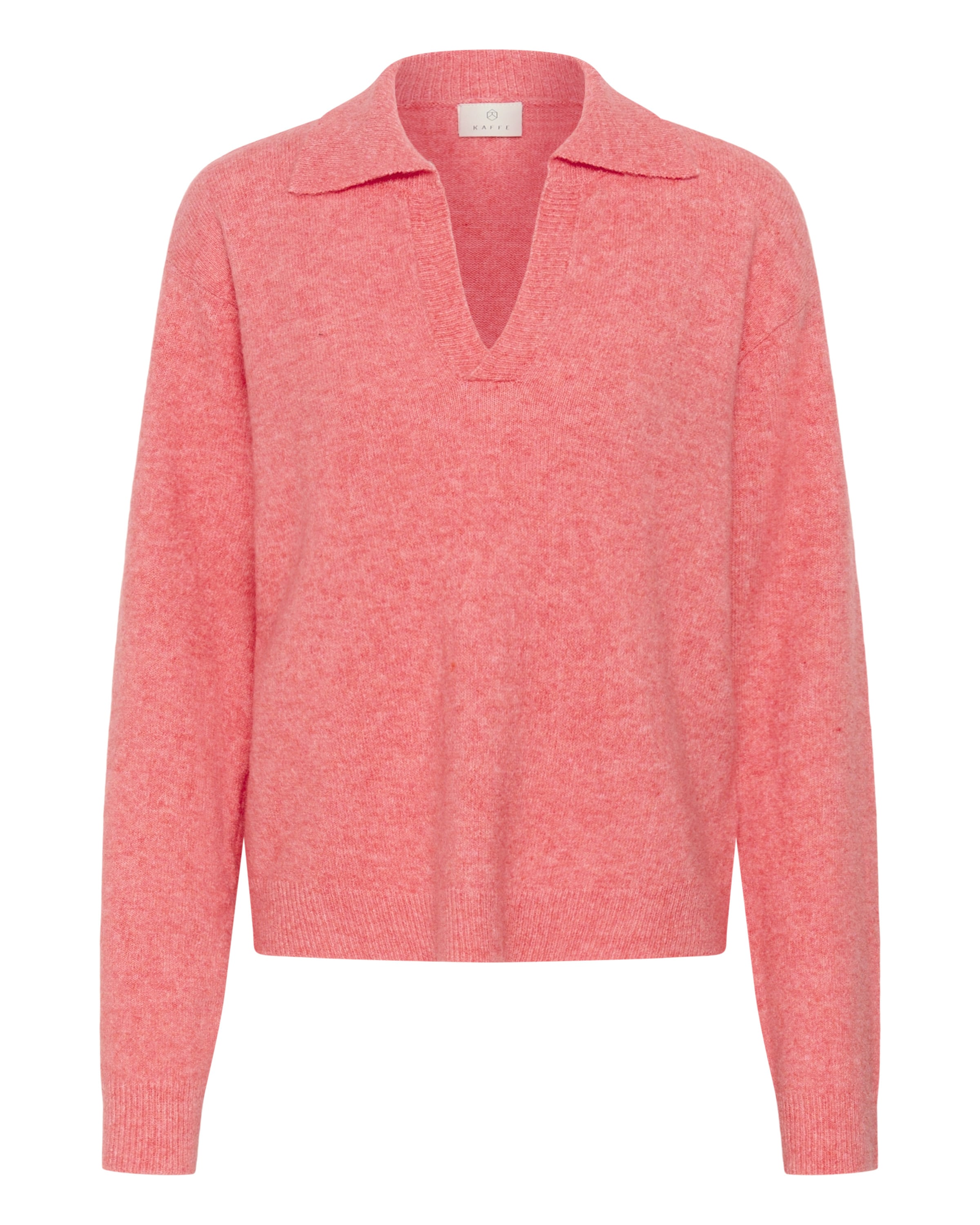 Pull-over 'Jolanda' Kaffe en orange : devant