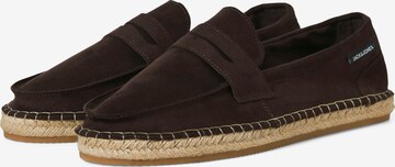 JACK & JONES Espadrillaer 'JFWSCHERLOCK' i brun: forside