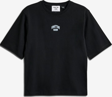 T-Shirt 'Karma' SOMETIME SOON en noir : devant