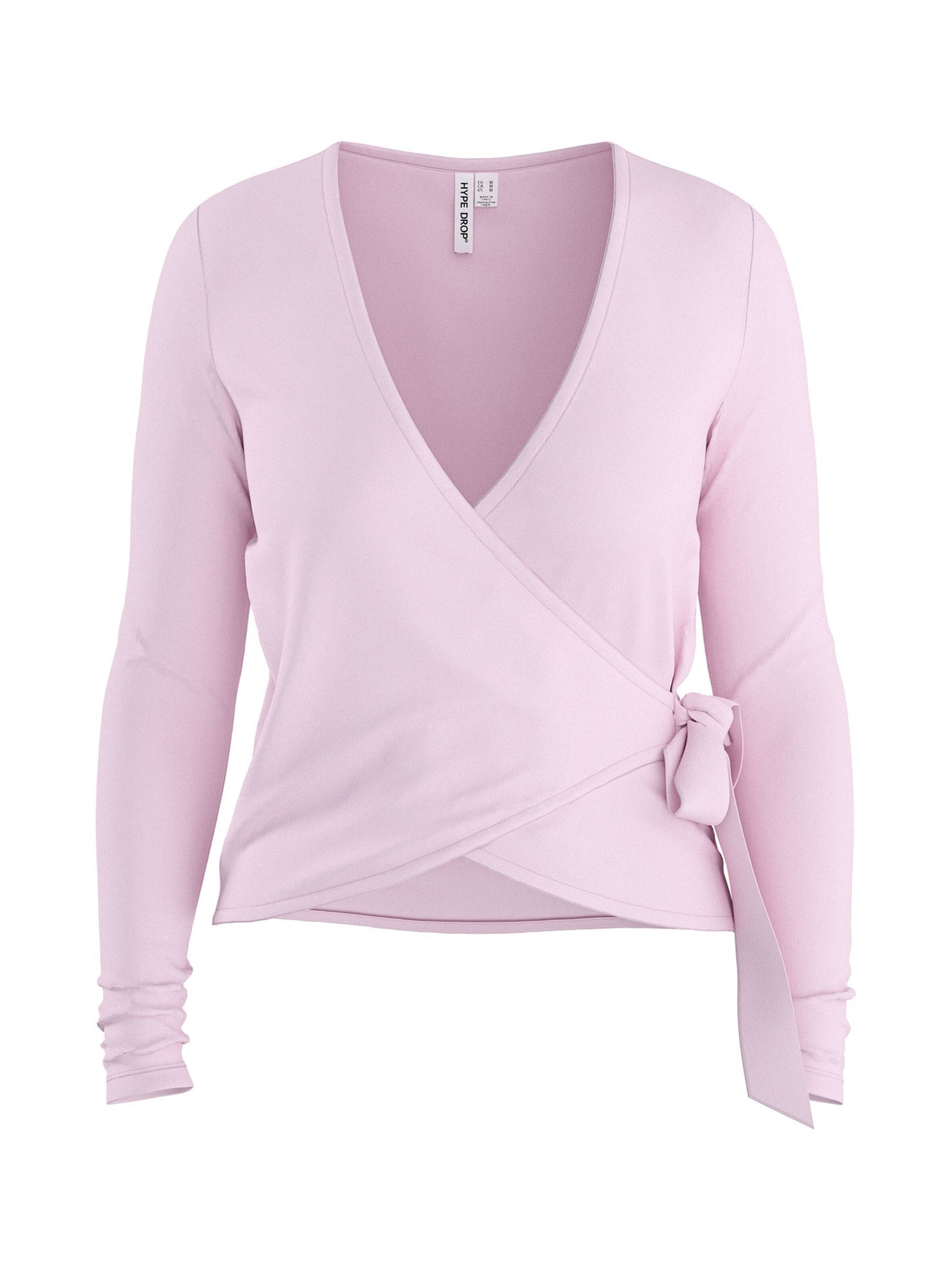 Maglietta di HYPEDROP in rosa: frontale