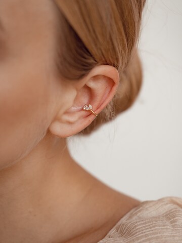 Hey Happiness Earrings 'Fire Spark' in Gold: front