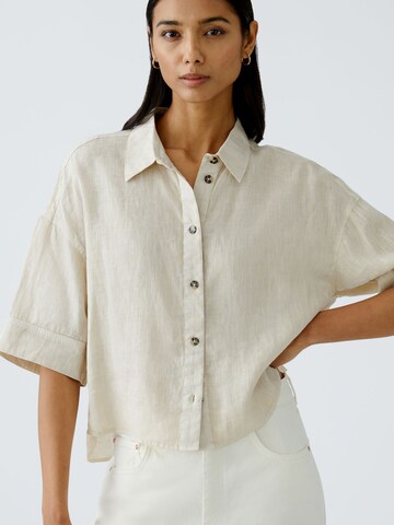 OUI Blouse in Beige