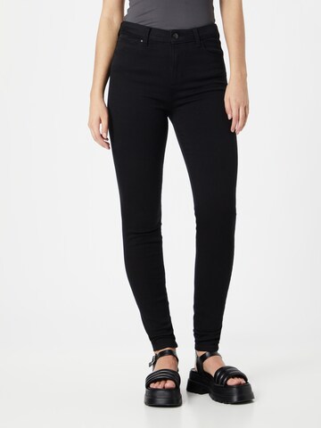 MUSTANG Skinny Jeans 'Georgia' in Zwart: voorkant