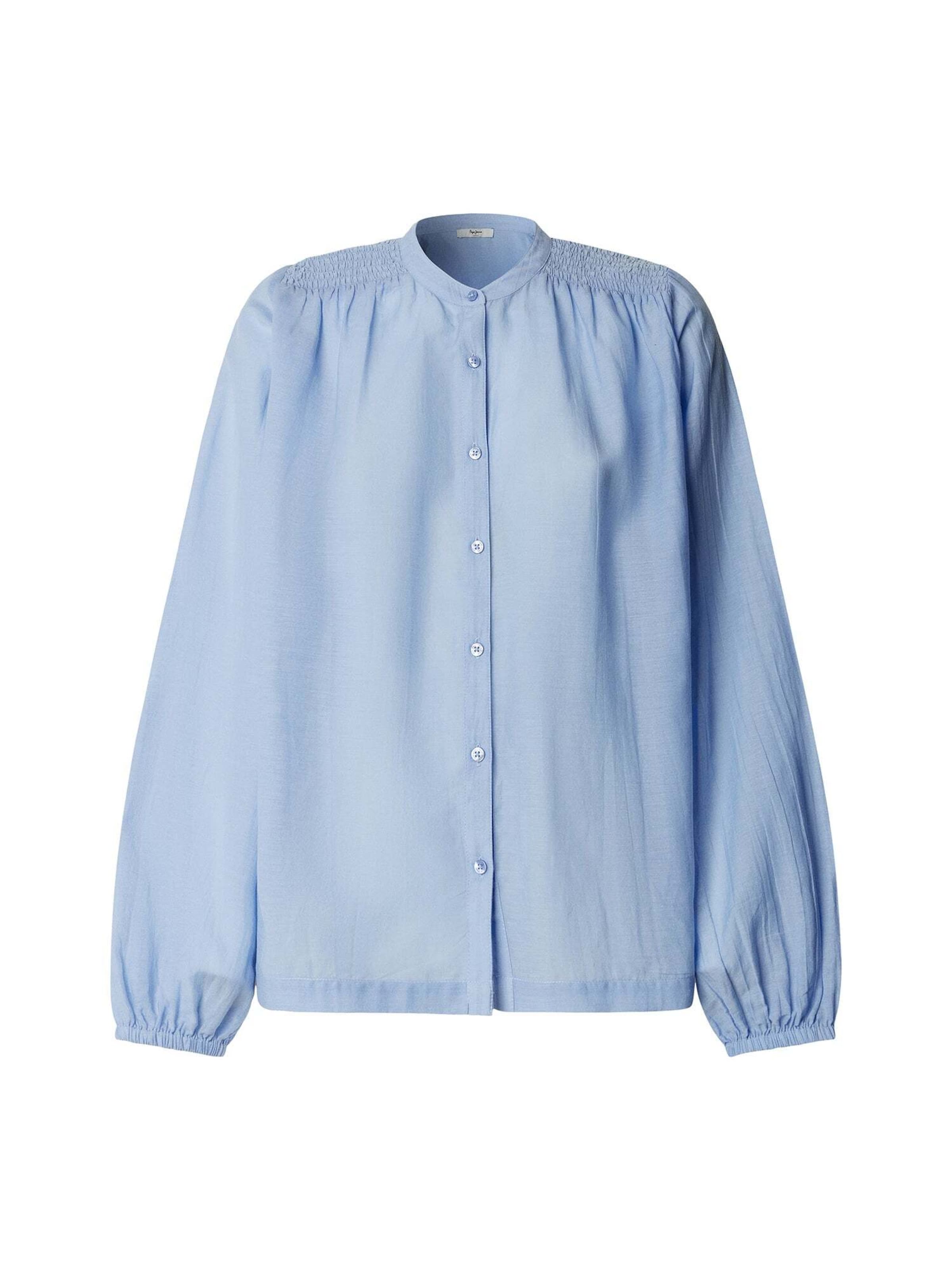 Chemisier 'Jennias' Pepe Jeans en bleu : devant