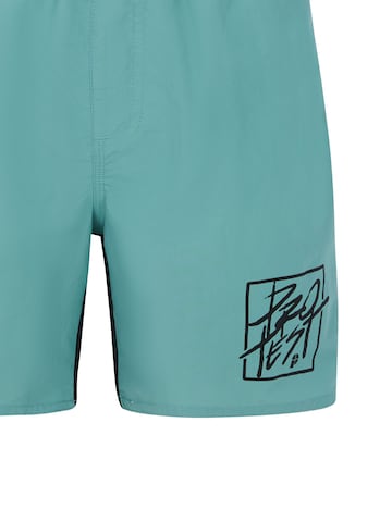 PROTEST Badeshorts 'PRTNick JR'‌ in Grün