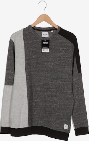 Only & Sons Sweatshirt & Zip-Up Hoodie in L in Grey: front