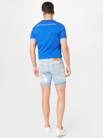 LEVI'S ® Regular Jeans '501  93 Shorts' in Blauw