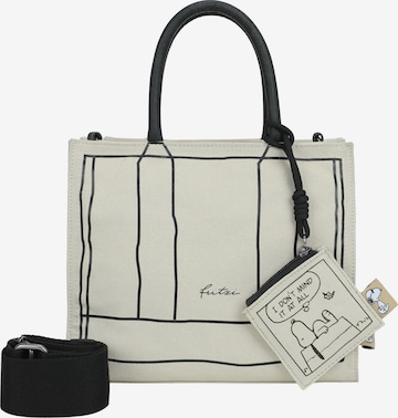 Fritzi aus Preußen Tasche 'PeanutsTM x fritzi Izzy09 Easy Sketched' in Beige: Vorderseite