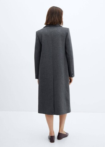 MANGO Between-Seasons Coat 'Eye' in Grey