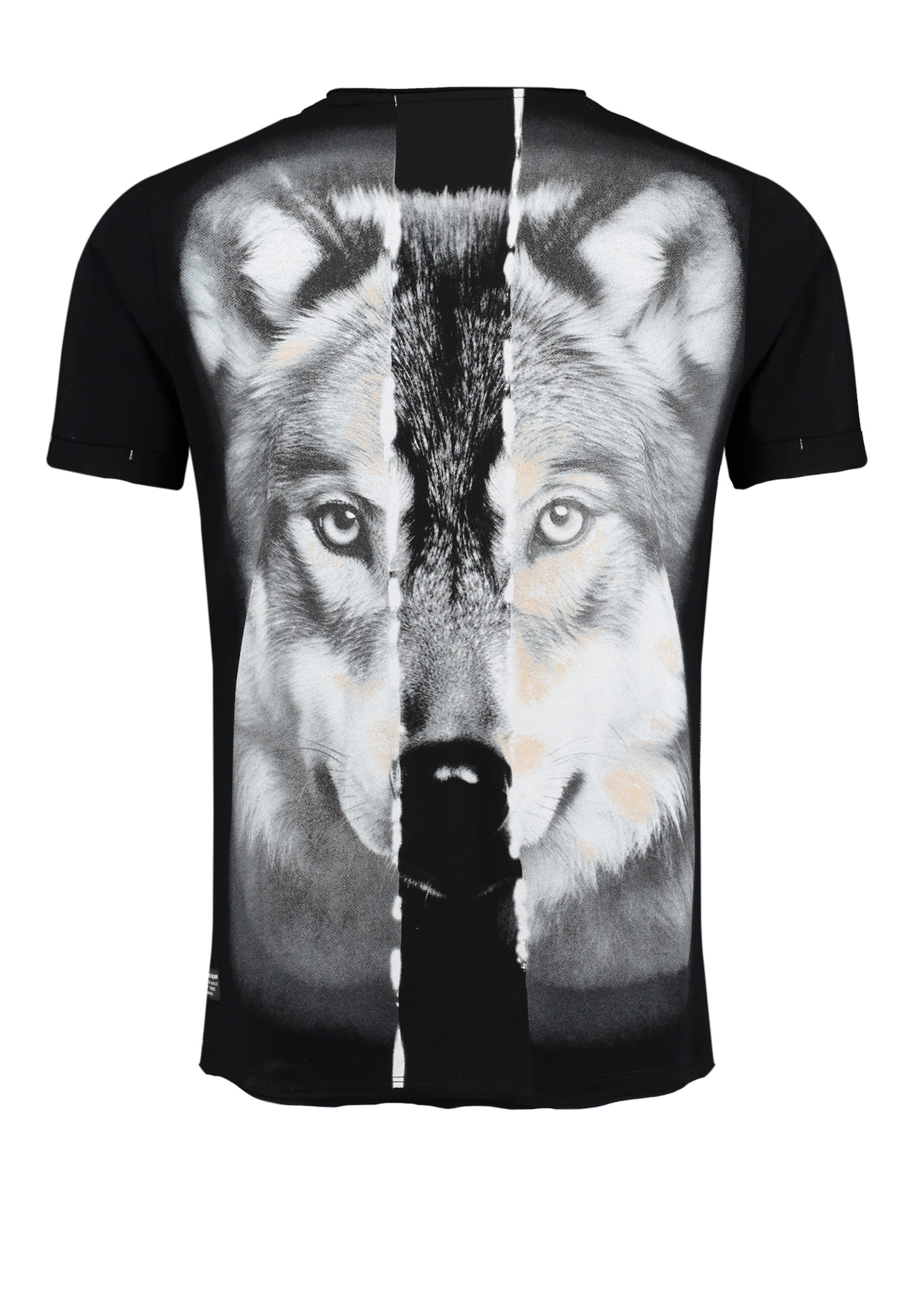 Key Largo Shirt 'Protect' in Black