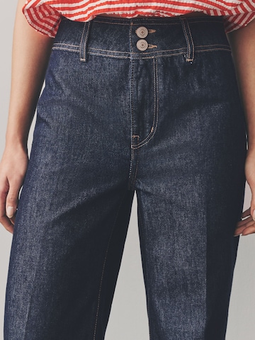 Next Wide Leg Jeans in Blau