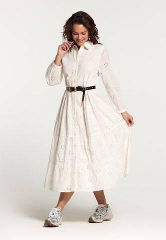 Shiwi Košeľové šaty 'Firenze' - biela