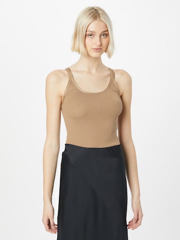 rosemunde Top in Brown: front