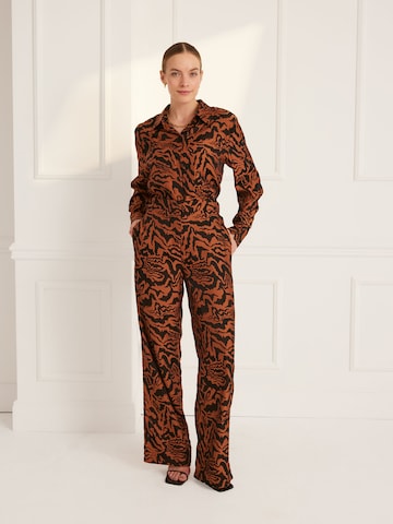 Regular Pantalon Guido Maria Kretschmer Women en marron : devant