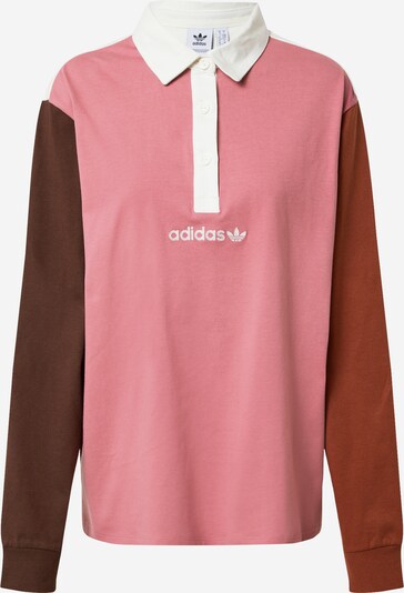 rozsdabarna / sötét barna / rózsa / természetes fehér ADIDAS ORIGINALS Póló, Termék nézet