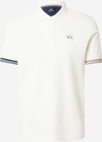 balta La Martina Marškinėliai: priekis