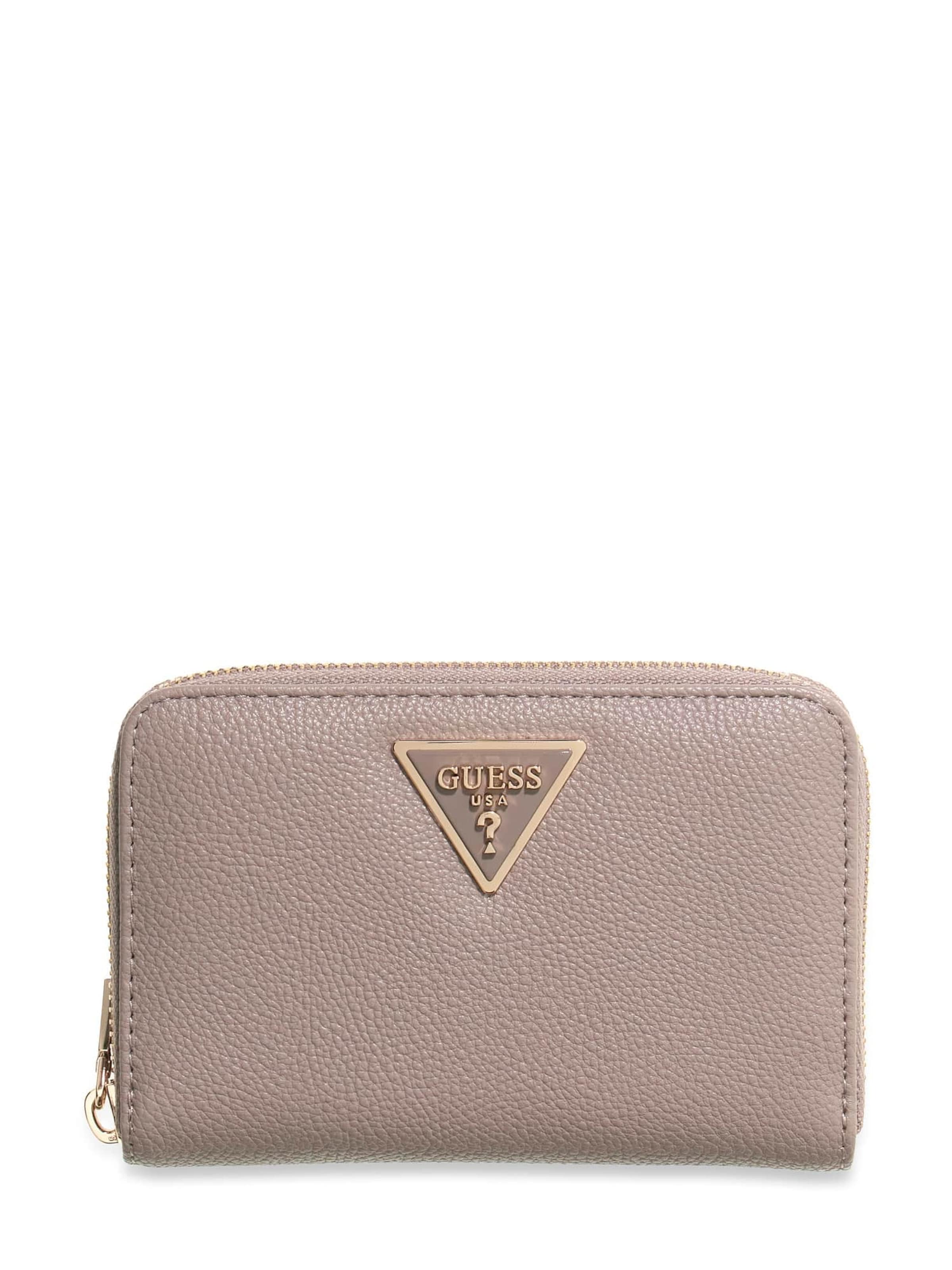 GUESS Wallet in Beige: front