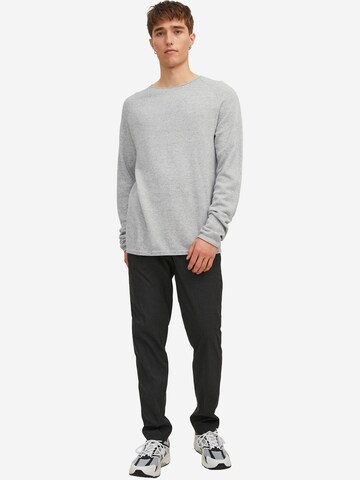 JACK & JONES Sweater 'Hill' in Grey