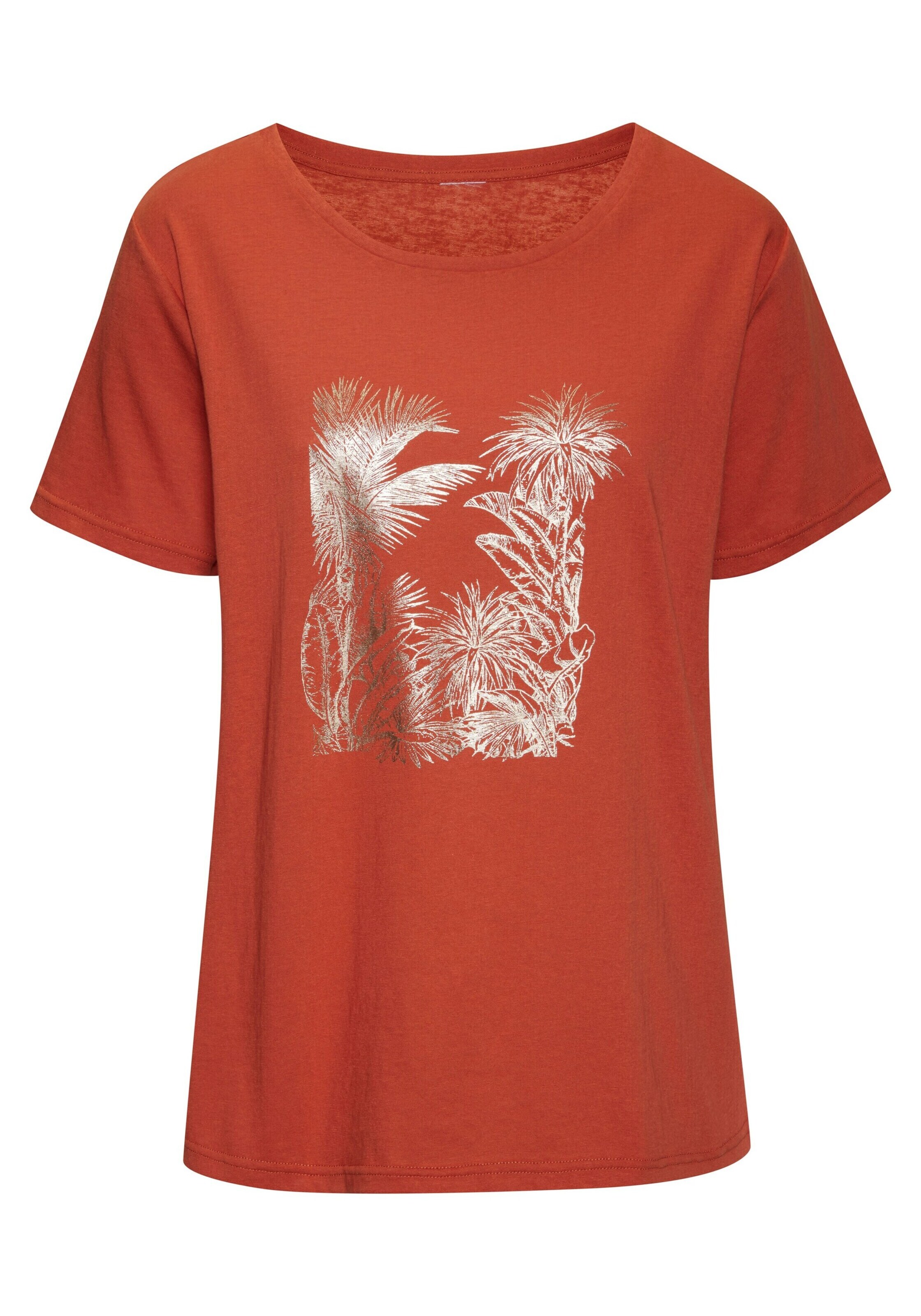 VIVANCE Μπλουζάκι σε καφέ