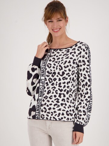 Pull-over monari en noir : devant