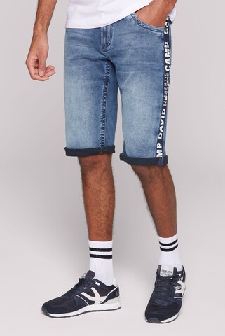 CAMP DAVID Regular Jeans in Blue: front