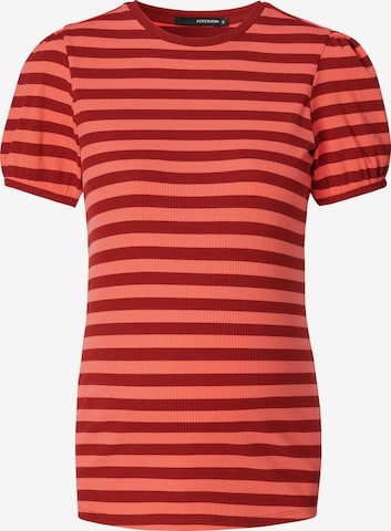 Supermom T-Shirt 'Flowood' in Orange: predná strana