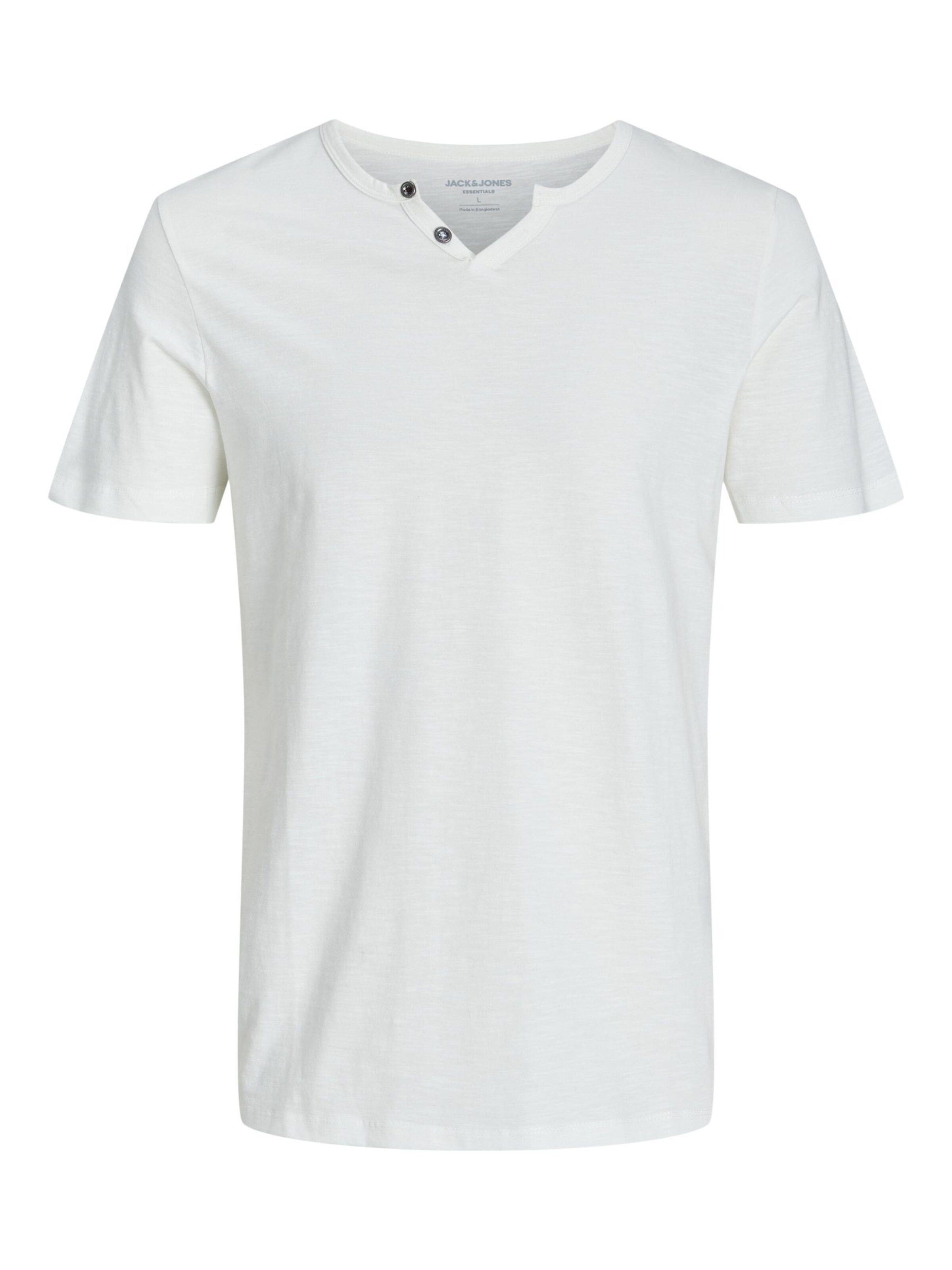 JACK & JONES Regular Fit T-Shirt 'JJESPLIT' in Grau: Vorderseite