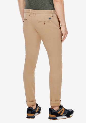 s.Oliver Slimfit Chinohose in Beige