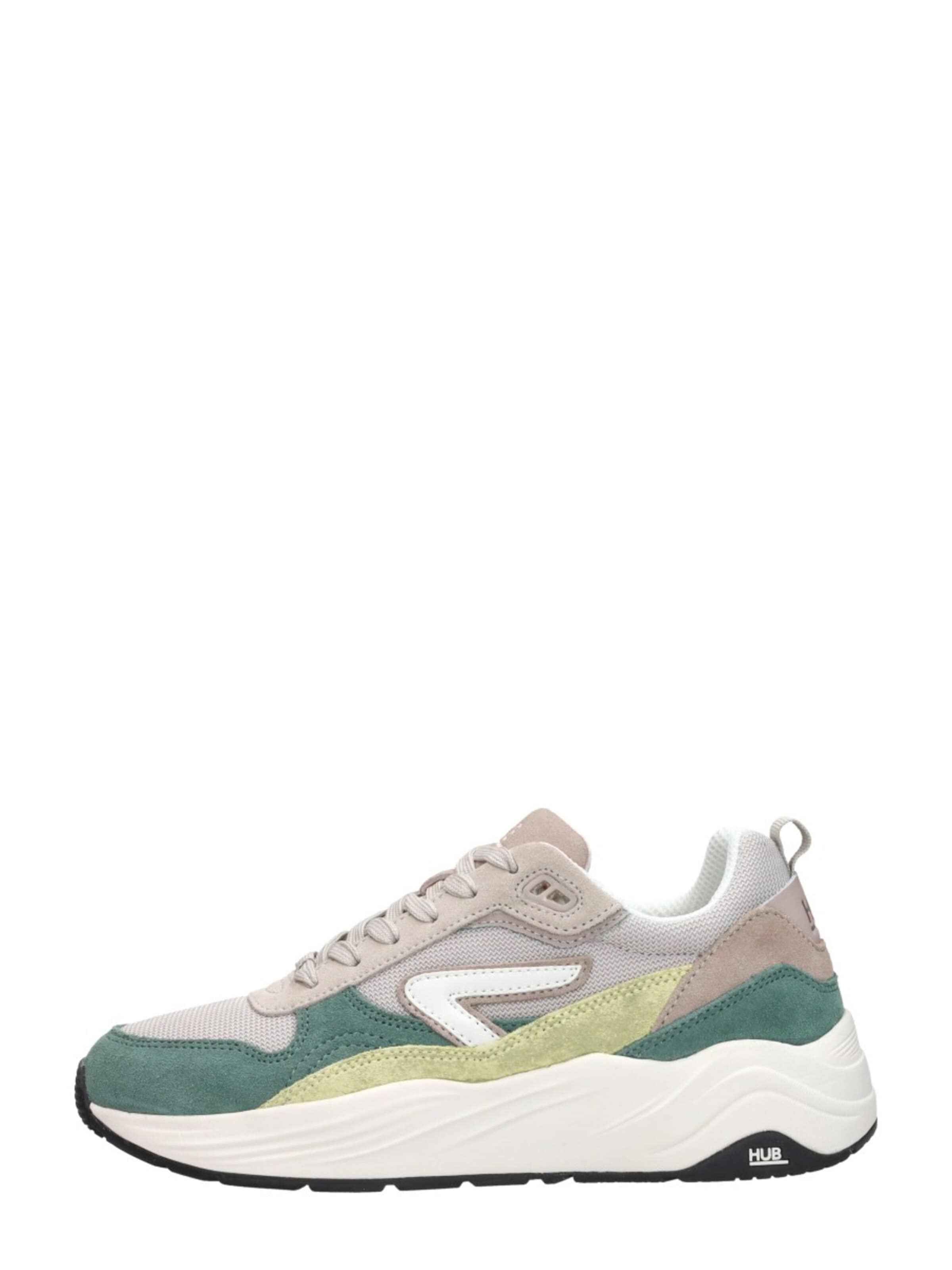 HUB Sneakers laag 'Glide S43' in Groen: voorkant