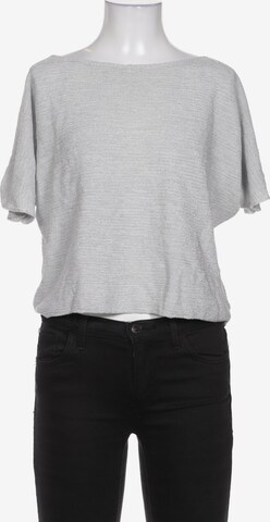 UNITED COLORS OF BENETTON Top & Shirt in XS in Silver: front
