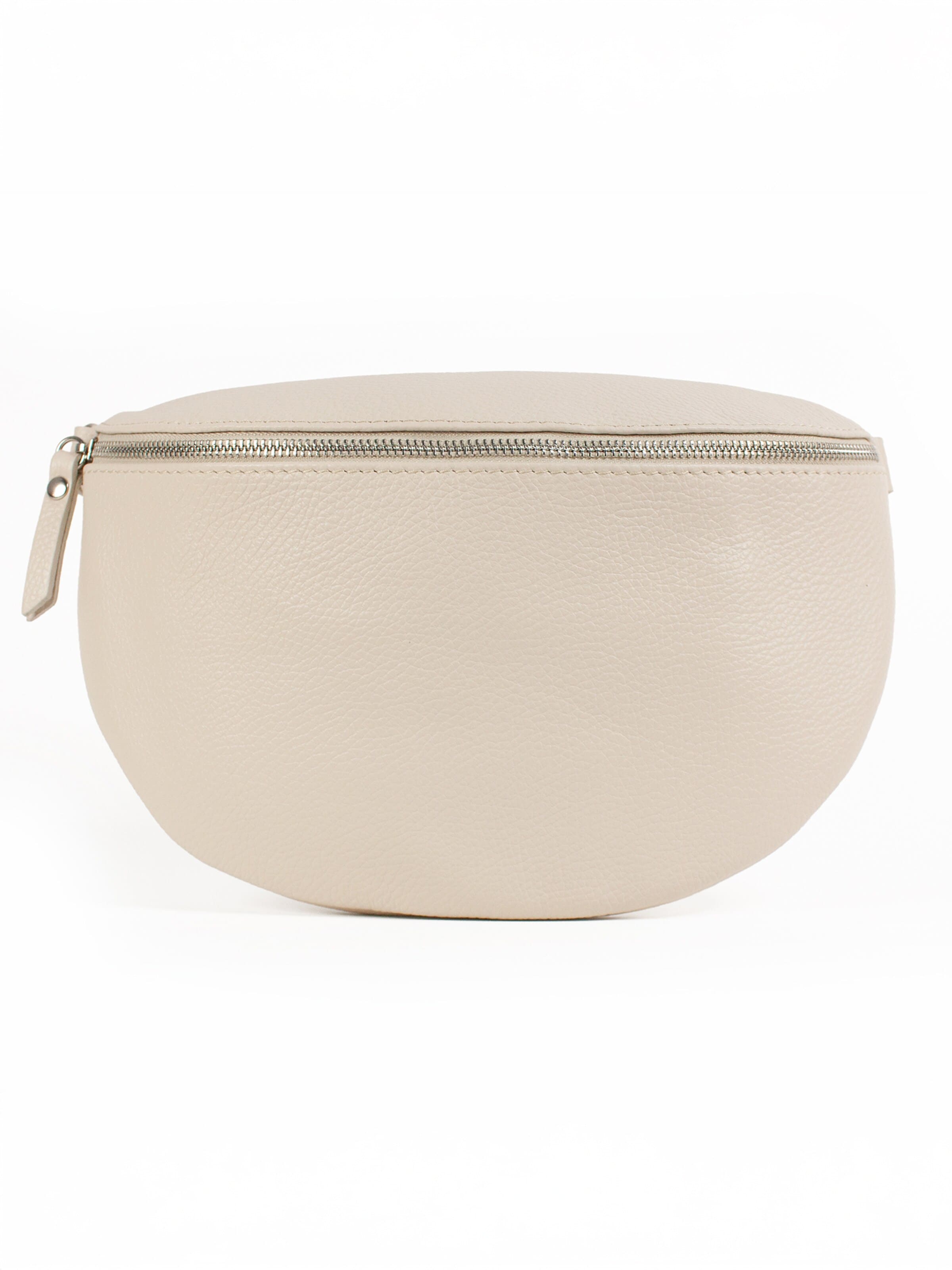 lePelou Gürteltasche 'TONI large'‌‌‌‌‌ in Beige: Vorderseite