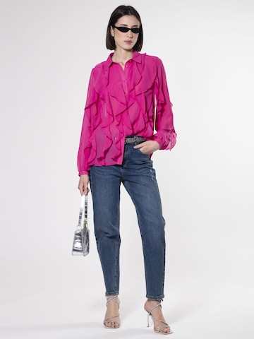 Camicia da donna di Influencer in rosa