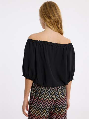 Ana Alcazar Top 'Zaponi' in Black