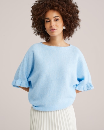 WE Fashion - Pullover em azul: frente